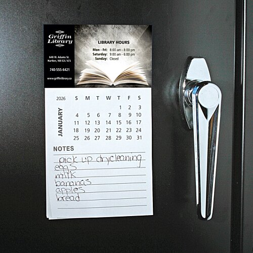 Additional Image 1 - a close-up of a paper on a refrigerator