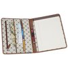 View Image 2 of 4 of Westbridge Two-Tone Padfolio with Notepad