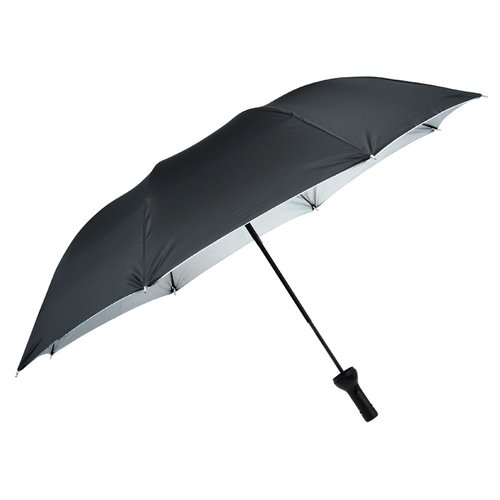 Additional Image 1 - a black umbrella with a handle