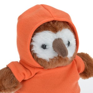 Additional Image 2 - a stuffed animal in an orange hoodie