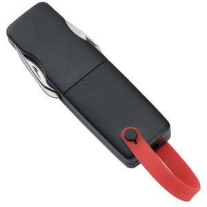 Additional Image 1 - a black and red usb flash drive