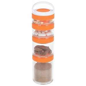 Additional Image 1 - a stack of orange and white containers