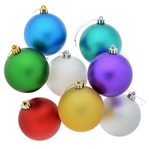 Additional Image 1 - a group of colorful ornaments