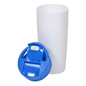 Additional Image 2 - a white cylinder with a blue lid