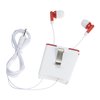 View Image 2 of 3 of Colour Trim Ear Buds with Wrap