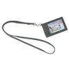 View Image 4 of 5 of Genuine Leather ID Holder with Lanyard