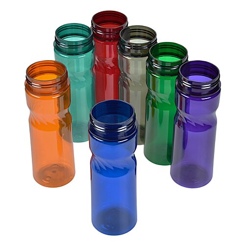 Additional Image 1 - a group of colorful glass containers