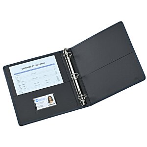 Additional Image 2 - a black folder with a white label