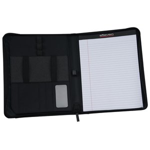 Additional Image 2 - a black and white folder with a white paper