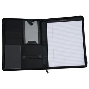 Additional Image 1 - a black folder with a white paper inside