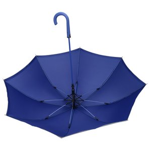 Additional Image 2 - a blue umbrella with a handle