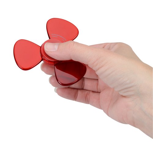 Additional Image 2 - a hand holding a red bow tie