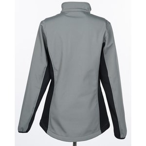 Additional Image 1 - a grey jacket with black trim
