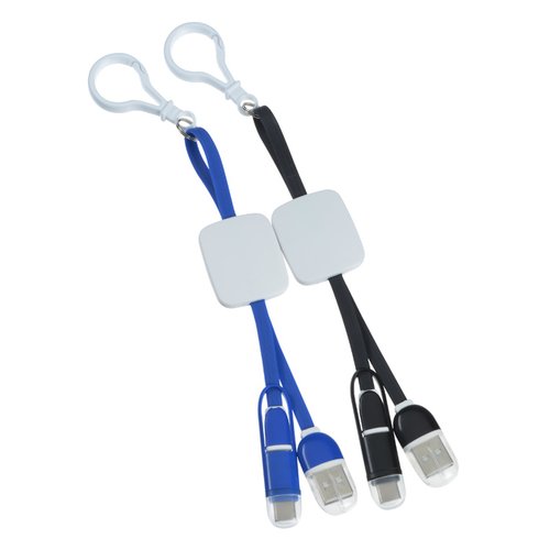Additional Image 1 - a couple of cables with a white strap