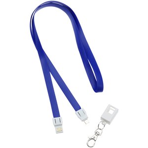 Additional Image 3 - a blue strap with white tips