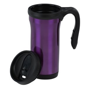 Additional Image 1 - a purple and black coffee mug