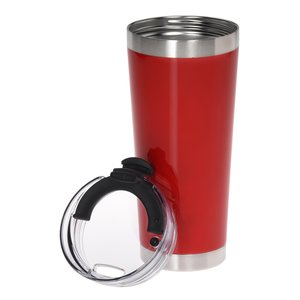 Additional Image 4 - a red cup with a black headphone