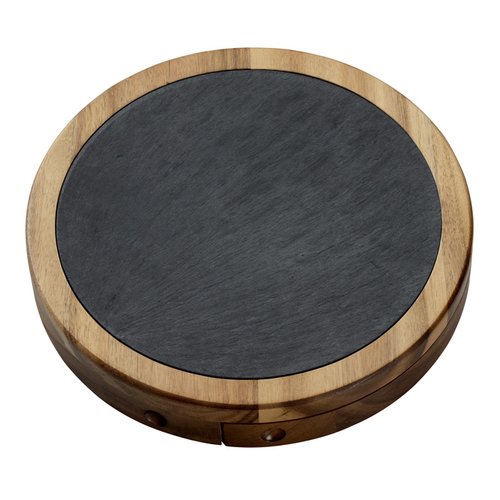 Additional Image 1 - a black circle with a gold border