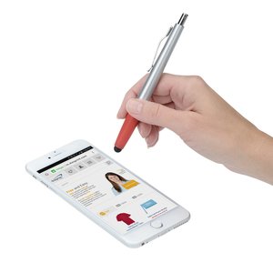 Additional Image 3 - a hand holding a pen over a cellphone