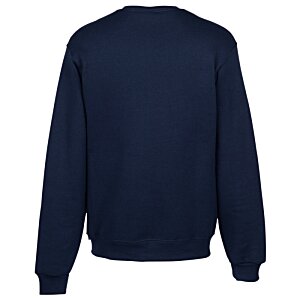 Additional Image 1 - a back of a blue sweatshirt