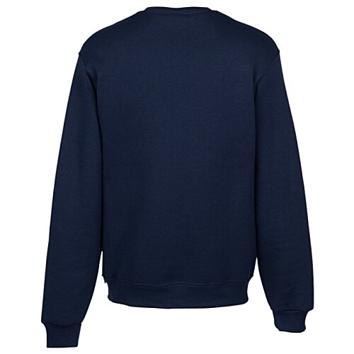 Additional Image 1 - a back of a blue sweatshirt