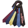 View Image 2 of 1 of Solid Herringbone Polyester Tie