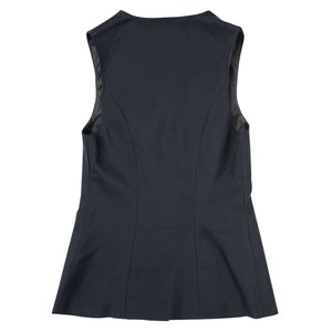 Additional Image 1 - a black sleeveless shirt