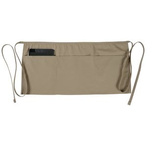 Additional Image 1 - a tan face mask with metal handles