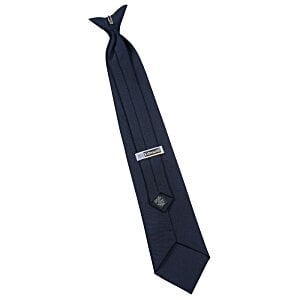 Additional Image 1 - a blue tie with a fish tail