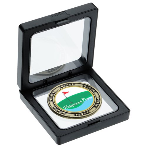 Additional Image 2 - a black case with a round object in it