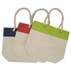 View Image 3 of 3 of Henley 16 oz. Cotton Rope Tote