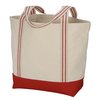View Image 2 of 3 of Weatherly 12 oz. Cotton Tote - Embroidered