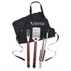 View Image 2 of 3 of Super Grill Apron BBQ Set