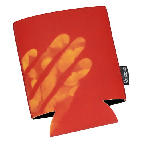 Additional Image 2 - a red and orange can cooler