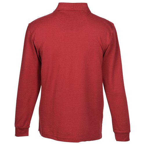 Additional Image 1 - a red long sleeved shirt