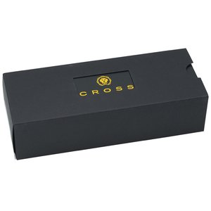 Additional Image 1 - a black rectangular box with a gold logo