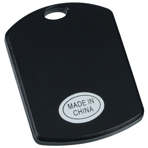 Additional Image 2 - a black rectangular object with a silver circle