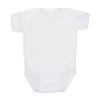 View Image 2 of 4 of Rabbit Skins Infant Onesie - White - Screen