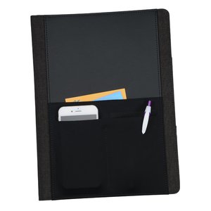 Additional Image 1 - a black folder with a pocket