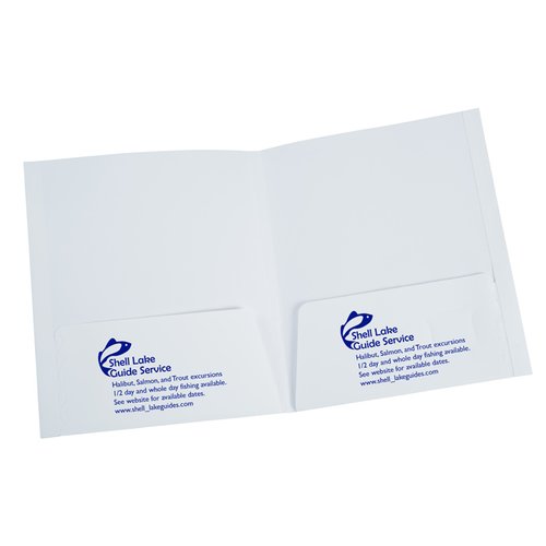 Additional Image 1 - a white square card with a couple of birds on it