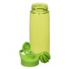 View Image 2 of 8 of Clear Impact Flair Bottle with Flip Carry Lid - 26 oz. - Shaker