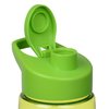 View Image 5 of 8 of Clear Impact Flair Bottle with Flip Carry Lid - 26 oz. - Shaker