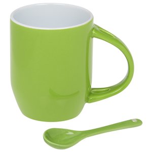 Additional Image 1 - a green mug and a spoon