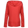 View Image 2 of 3 of Zone Performance Hooded Tee - Ladies' - Embroidered