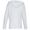 View Image 2 of 3 of Zone Performance Hooded Tee - Youth - Embroidered