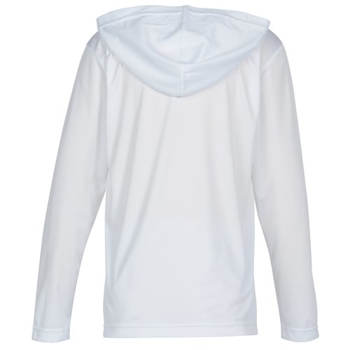 Zone Performance Hooded Tee - Youth - Embroidered Image 1 of 2