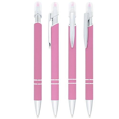 Incline Soft Touch Metal Pen/Highlighter Image 2 of 3