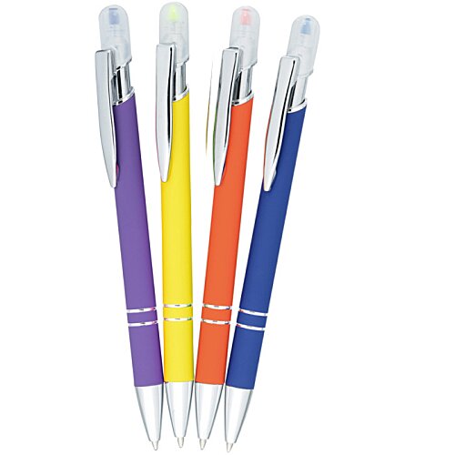 Incline Soft Touch Metal Pen/Highlighter Image 3 of 3