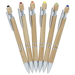 Additional Image 3 - a group of pens with different colored pencils