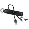 View Image 2 of 4 of Posh Duo Charging Cable Keychain